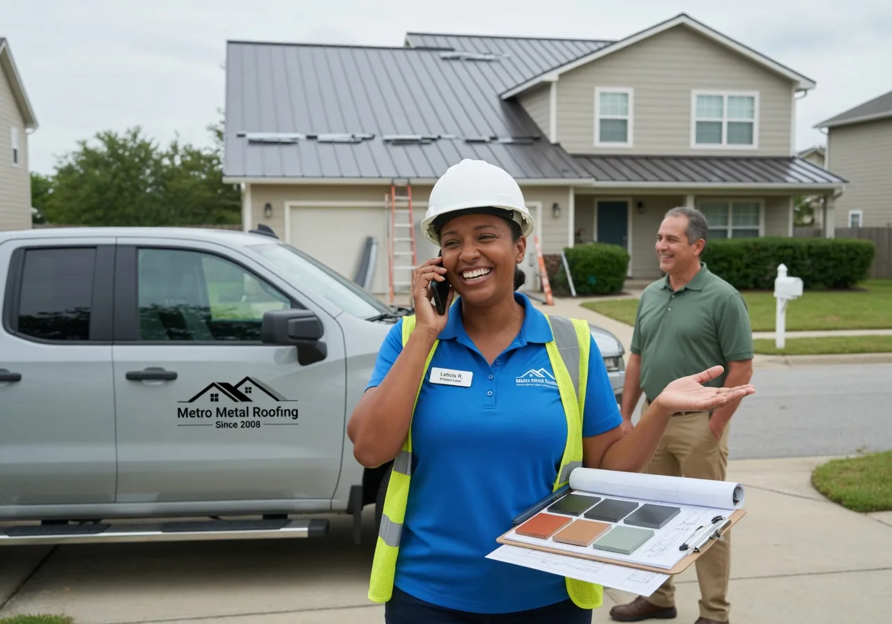 Storm Damage Metal Roof Repair in Pleasantville, PA